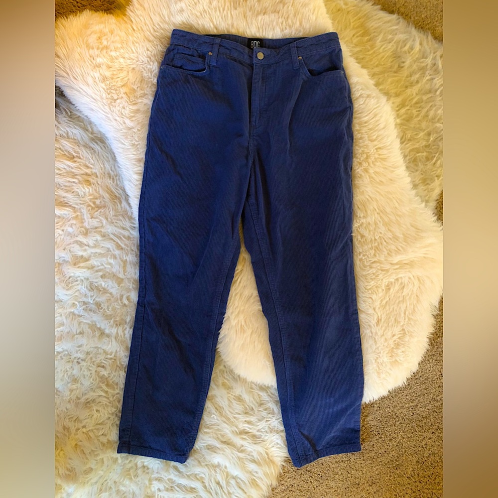 BDG High Rise Mom Blue Pants